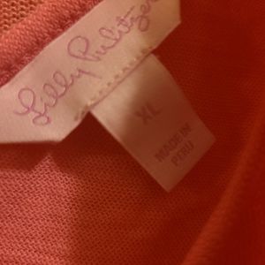 Lilly Pulitzer Cardigan and tank